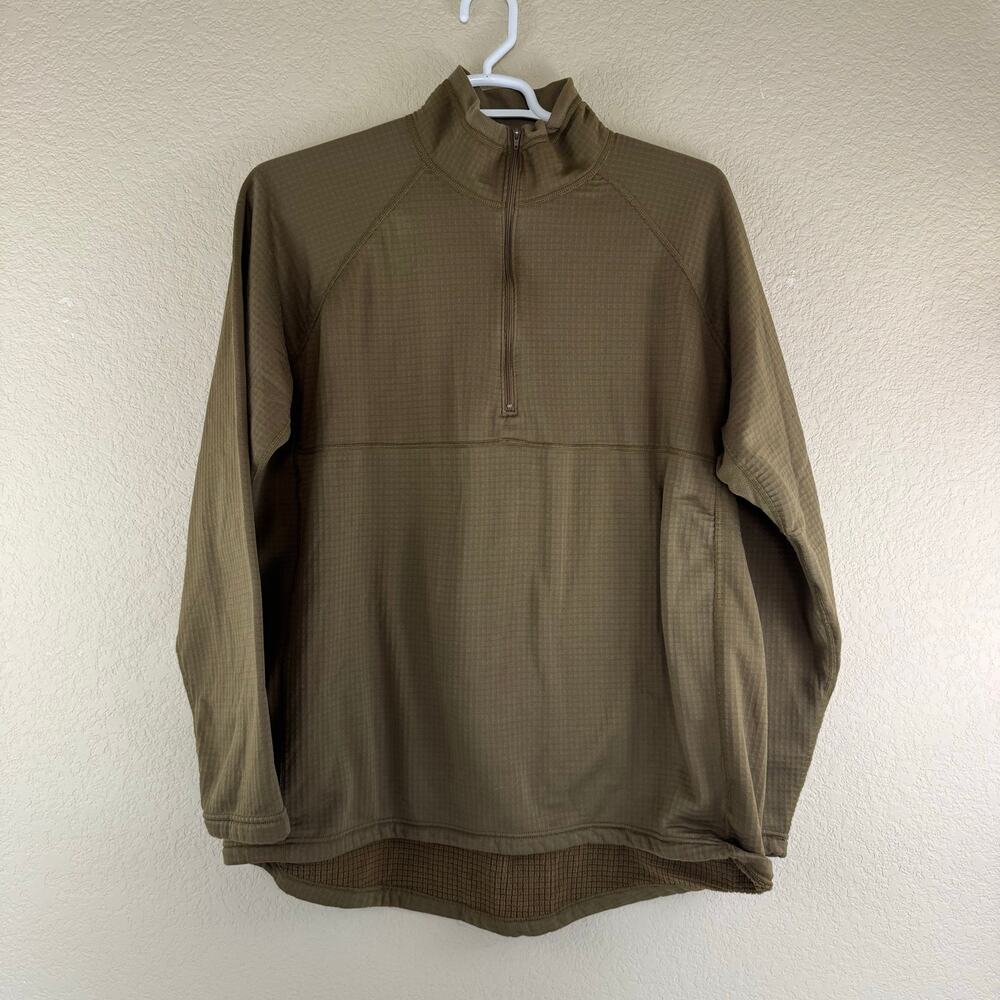 Halys PCU Level 2 Long Sleeve Shirt Pullover Grid Fleece 1/4 Zip Mens Size 2XL